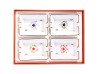 set 4 mini cendriers hermes jeux de cartes