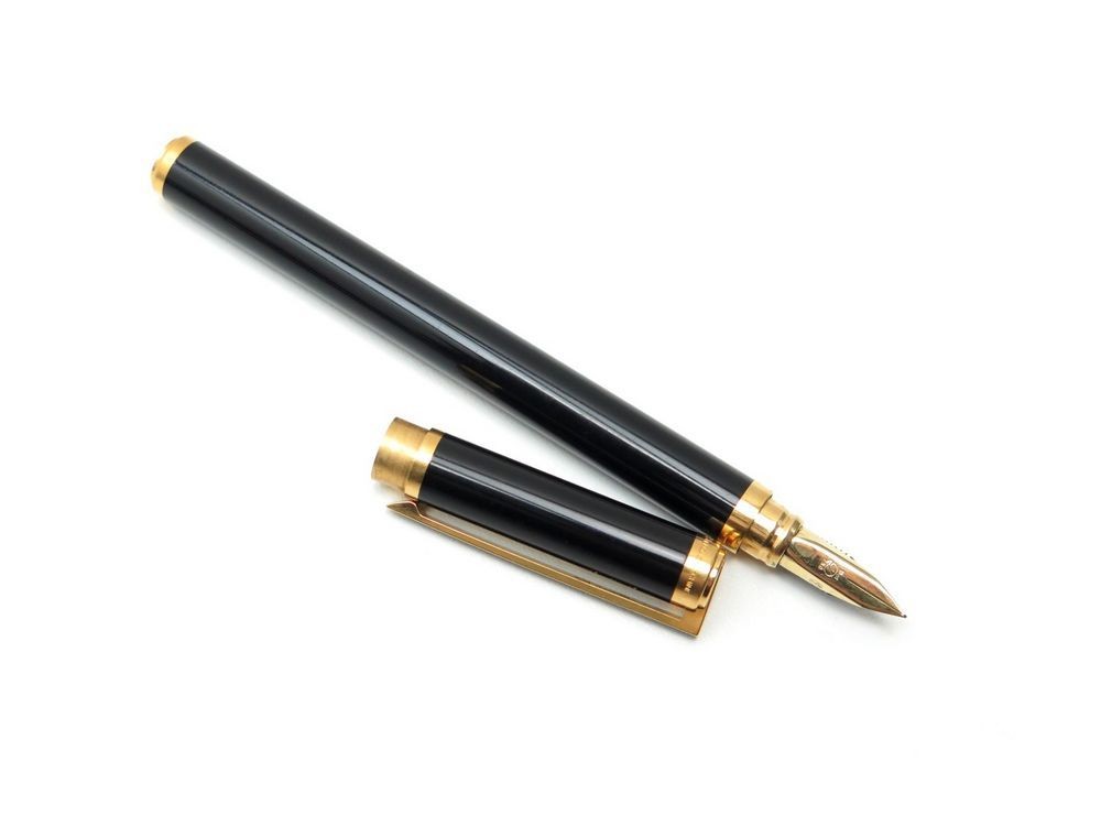 stylo plume st dupont en laque de chine