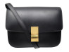 sac a main celine classic medium cuir box noir