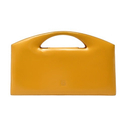  sac a main loewe pochette porte main cuir jaune