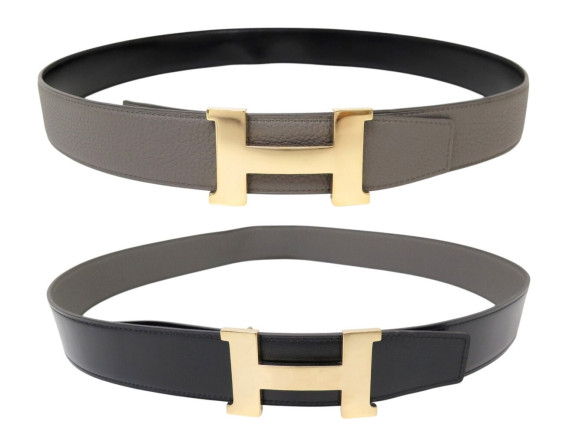 ceinture hermes boucle h constance xl 38mm lien en