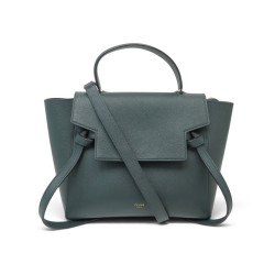 sac a main celine belt micro 189153zva en cuir graine