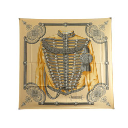 foulard hermes brandebourgs caty latham carre 90 cm