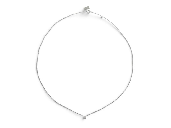 collier vanrycke valentine en or blanc 18k 0.90gr
