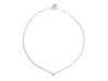 collier vanrycke valentine en or blanc 18k 0.90gr