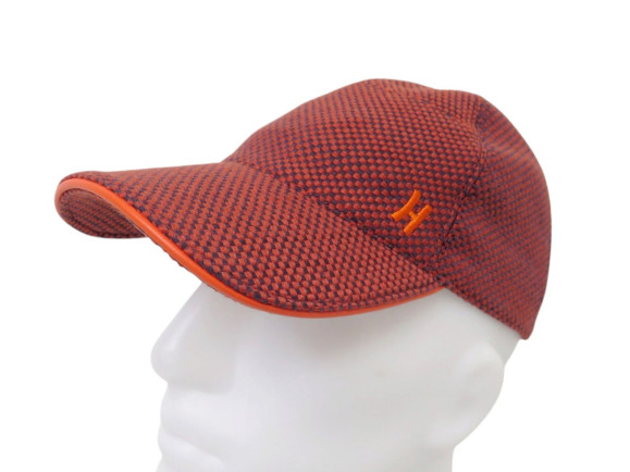 casquette hermes forme baseball taille 58 h brode