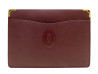 porte papiers documents must de cartier en cuir