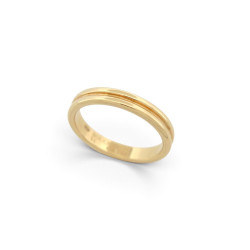  bague boucheron alliance double godron t51 en or