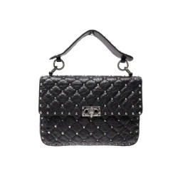 sac a main valentino rockstud spike cuir noir clous