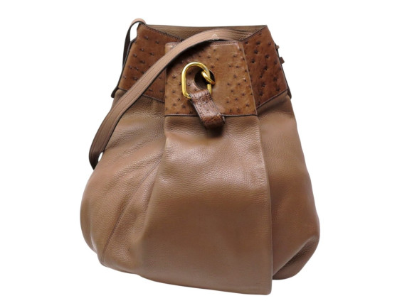  sac a main delvaux faust en cuir graine