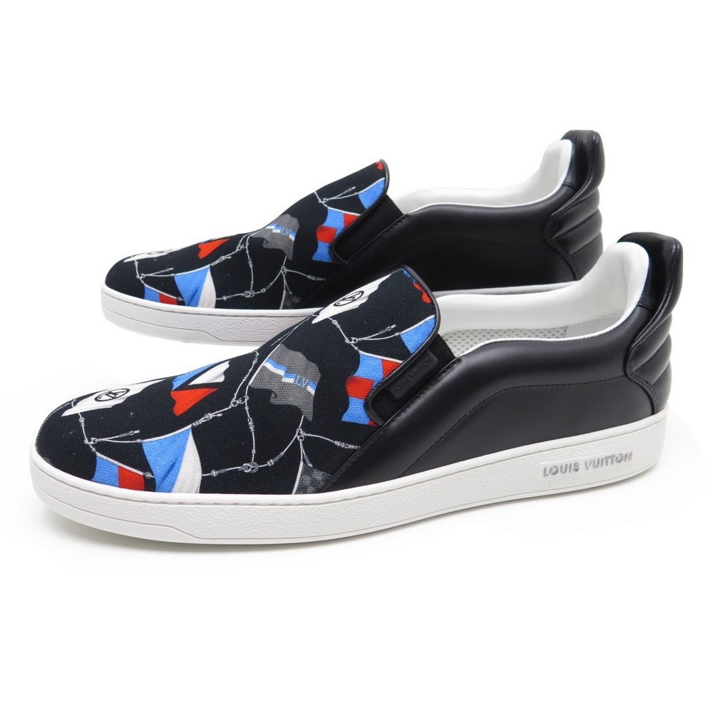 chaussures louis vuitton slalom baskets 10.5 44.5