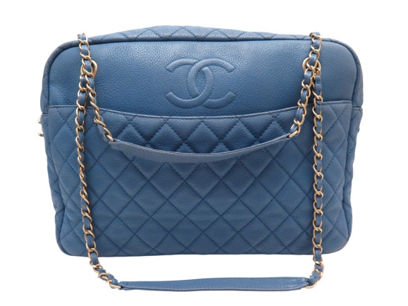 sac a main chanel camera gm logo cc en cuir caviar