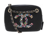  sac a main chanel camera logo cc en strass