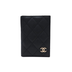  porte cartes chanel timeless cuir caviar