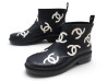 bottes de pluie chanel basses g45076 multi logo