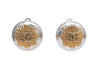 boucles d'oreilles chanel 1997 puces rayons de
