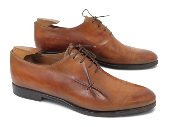 chaussures berluti richelieu piercing 0134 8 42 en