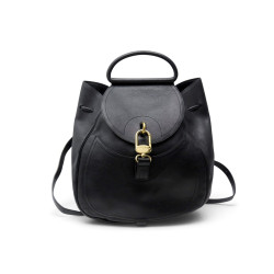  sac a dos delvaux lucifer gm en cuir graine
