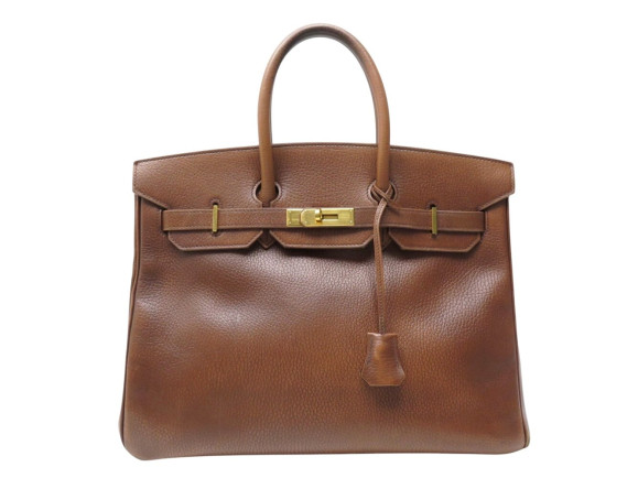 sac a main hermes birkin 35 en cuir togo