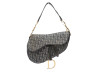 sac a main christian dior saddle toile oblique