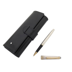 stylo montblanc roller meisterstuck solitaire doue en