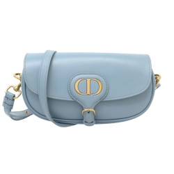  sac a main dior bobby east west cuir bleu