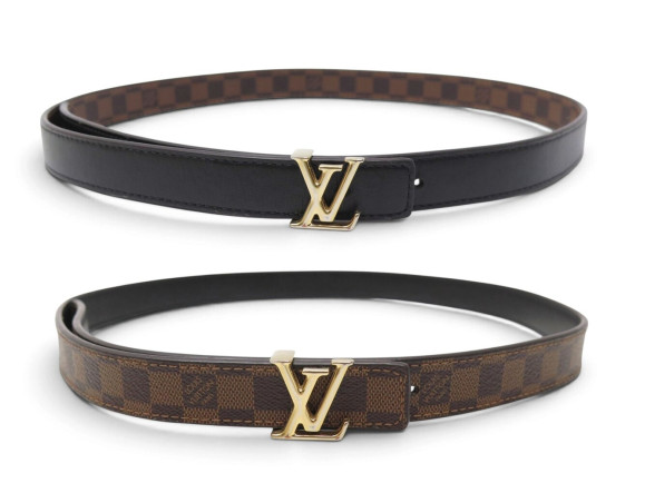 ceinture louis vuitton iconic reversible t75 en toile