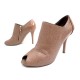 CHAUSSURES LOUIS VUITTON CYRUS LOW BOOT 37 ESCARPINS EN CUIR BEIGE SHOES 910€