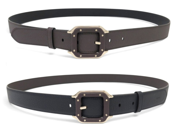 ceinture cartier santos reversible 110cm cuir