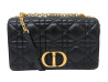  sac a main dior caro large en cuir cannage noir