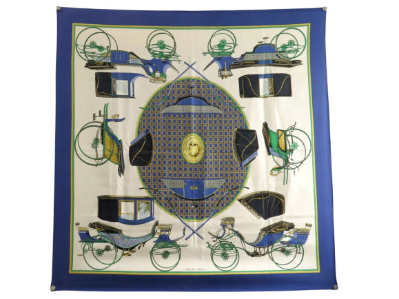 foulard hermes les voitures a transformation 1ere