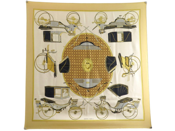 foulard hermes les voitures a transformation 1ere