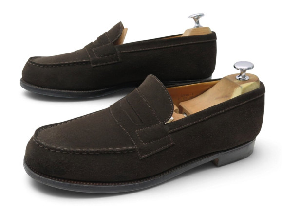  chaussures jm weston mocassins 180 8d 42 en daim