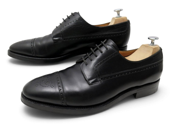 chaussures john lobb baral derby bout fleuri 10.5e