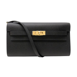  sac a main hermes kelly to go wallet cuir epsom