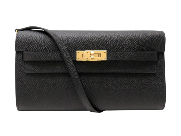 sac a main hermes kelly to go wallet cuir epsom