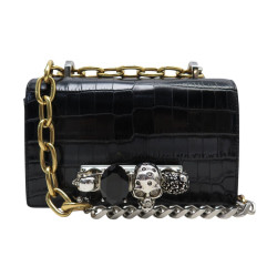 sac a main alexander mcqueen mini jewelled knuckle