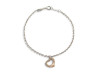 bracelet tiffany open heart elsa peretti argent massif