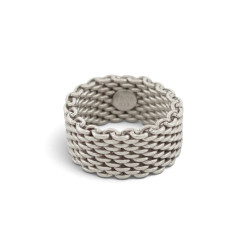  bague tiffany co somerset 54 mailles argent 925