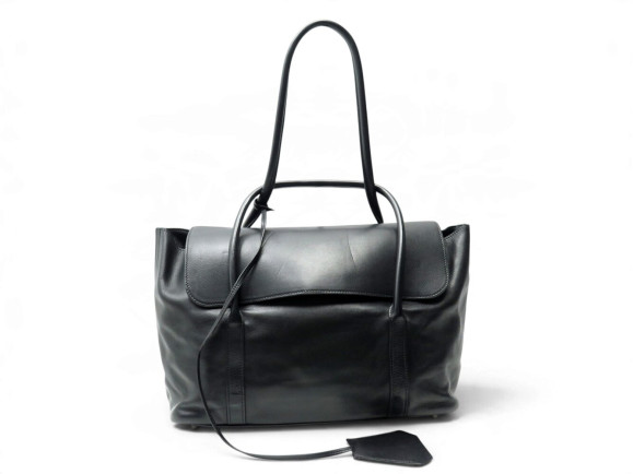 sac a main hermes initial martin margiela en cuir veau