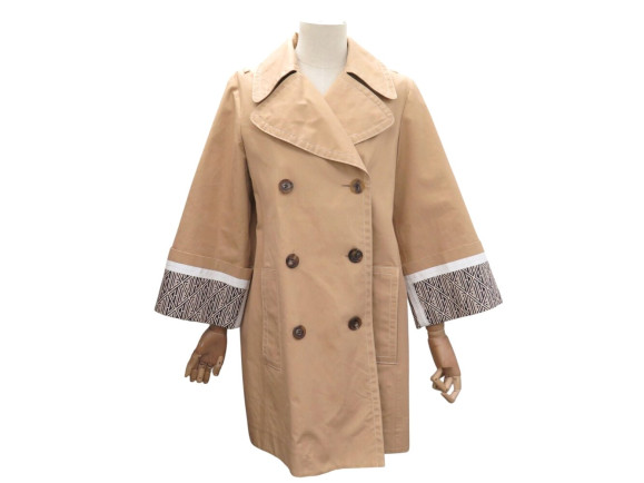  manteau chloe manches trois quart