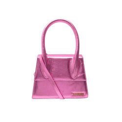 sac a main jacquemus le grand chiquito cuir rose