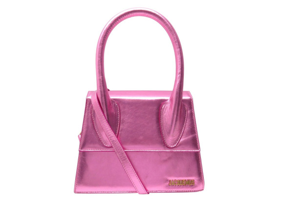 sac a main jacquemus le grand chiquito cuir rose