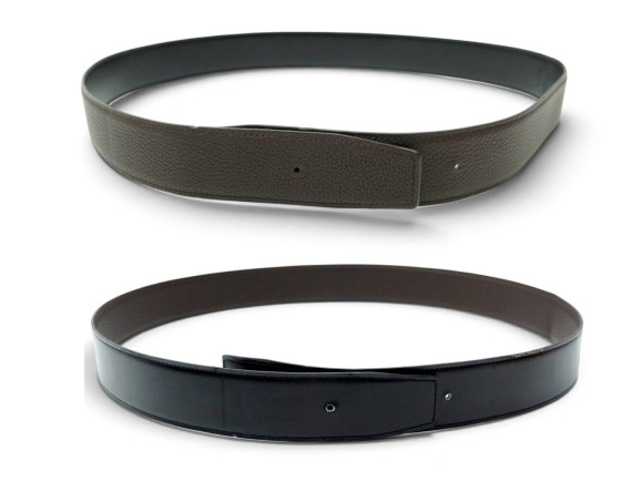  lien de ceinture hermes en cuir reversible 38mm