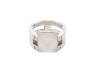bague hermes medor pierre de lune diamants t54 en