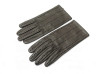  gants hermes en cuir marron perfore taille 7.5