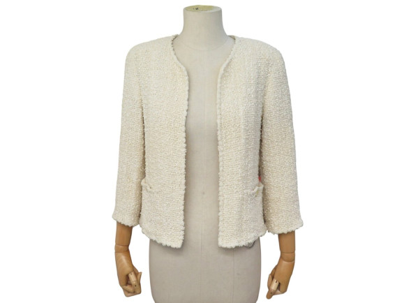  veste chanel p12786w02489 en tweed de coton