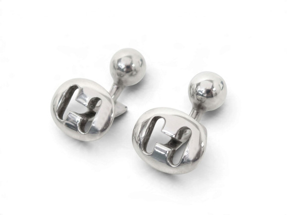 boutons de manchettes hermes h maison a.co en