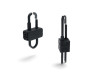  boucles d'oreilles givenchy lock assymetrique