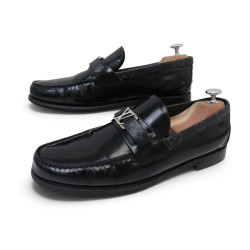 mocassins louis vuitton major cuir monogram logo lv